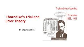 Thorndike’s Trial and Error Theory [upl. by Trula]