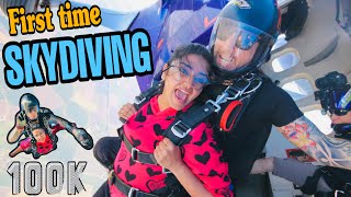 SKYDIVING  100k Celebration  Lintu Rony  London [upl. by Aninad]