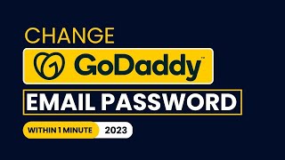 How To Change Godaddy Email Password 2024  Reset Godaddy Email Password [upl. by Kowatch330]