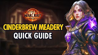 Cinderbrew Meadery Guide EZ FARM for TWW Launch [upl. by Inohs]