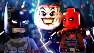 LEGO BATMAN VS RED HOOD  quotUNDER THE RED HOODquot amp quotDeath in the Familyquot Stop Motion Brickfilm [upl. by Cherida248]