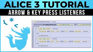 Alice 3 Tutorial  20  Arrow And Key Press Listeners [upl. by Breh]