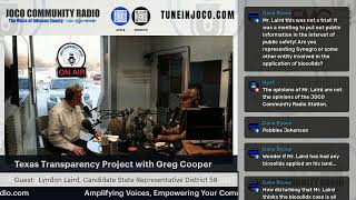 Texas Transparency Project with Greg Cooper [upl. by Utas]