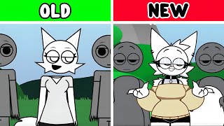 Incredibox Sprunki Retake But OLD vs NEW Human Version  Normal VS Horror New Mod [upl. by Yenhoj]