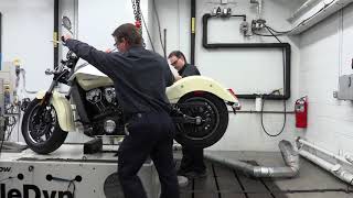 AMSOIL Indian Scout Dyno Test [upl. by Akerdal]