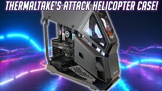 Thermaltake AH T600 Review  its a BONKERS case w timelapse build [upl. by Dierdre400]