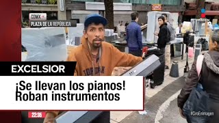 Desalojan escuela de música ‘Fermatta’ y se roban los instrumentos [upl. by Issy225]