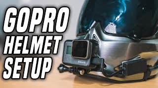 The BEST GoPro Helmet Mount Setup for EVERY Helmet  Plus GoPro settings [upl. by Aicila552]