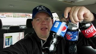 Coke vs Pepsi vs RC Cola Taste Test [upl. by Asirrak]