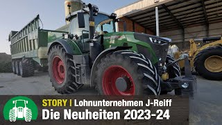 Lohnunternehmen Reiff Neuheiten und Newsupdate 202324  Teil 1  Fendt Traktoren [upl. by Hadria]