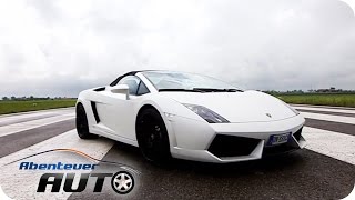 Lamborghini Gallardo Spyder im Test  Abenteuer Auto [upl. by Fermin276]