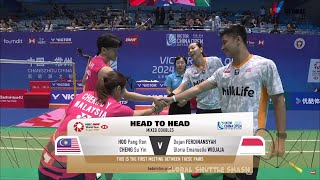 Hoo Pang RonCheng Su Yin MAS vs Dejan FerdinansyahGloria Emanuelle Widjaja INA  China Open QF [upl. by Salem472]