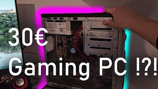 30€ Gaming PC für Fortnite Valorant und GTA 5 [upl. by Myo]