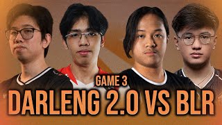 DARLENG 20 vs BLACKLIST  GAME 3  CAST BY ARMEL JOHNXFIRE JAU AND JET  ELITE LEAGUE [upl. by Akinihs]