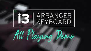 Korg i3  All Playing No Talking Sound Demo [upl. by Anairam]