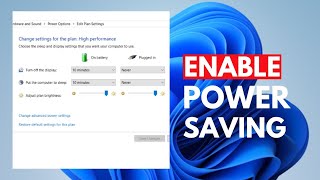 How to Turn OnOff Power Saving Mode on Windows 1011 [upl. by Bloom]