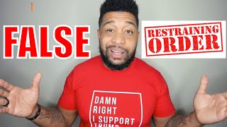 TRUTH About RESTRAINING ORDERS that will SAVE YOUR LIFE [upl. by Nilesoj841]