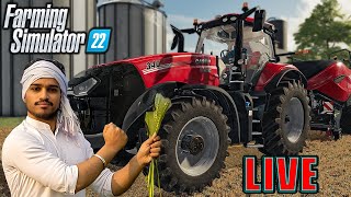 Farming Simulator 22 Live Gameplay  New Map New Life New Production farming Today  fs22 [upl. by Aizahs]