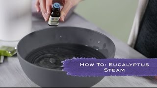 How To Do A Eucalyptus Steam [upl. by Nnylecyoj]