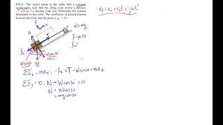 Problem F131 Dynamics Hibbeler 13th Chapter 13 [upl. by Avilys859]