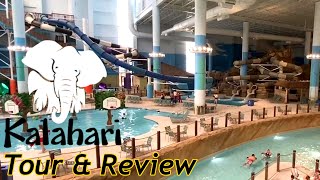 Kalahari Waterpark Resort Round Rock Texas Tour amp Review with Ranger [upl. by Eirahs]