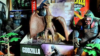 Rodan 1956 by Playmates  Godzilla figure unboxing and review [upl. by Nosduh96]