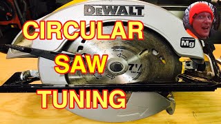 HOW TO TUNE A CIRCULAR SAW [upl. by Arinaj]