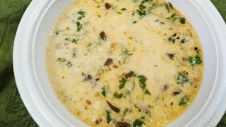 Farali kadhi recipe in hindi उपवास की कढ़ी [upl. by Aliuqaj835]