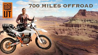 Dirt Biking Across America  Prt 2 UTAH BDR Back Country Discovery Route [upl. by Lapides571]