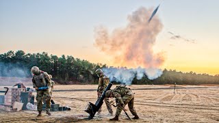 120mm Mortar Live Fire  US Army  MFA [upl. by Dallas]