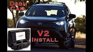 Rexing V2  Dual Channel Dash Cam  Hardwire Install [upl. by Lanie]