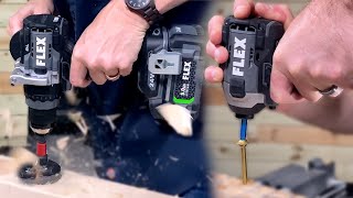 Flex 24V Hammer Drill amp Impact Driver Review [upl. by Fitz364]