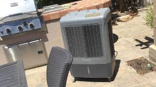 Hessaire MC37M portable Evaporative Air Cooler Review [upl. by Arnaldo37]