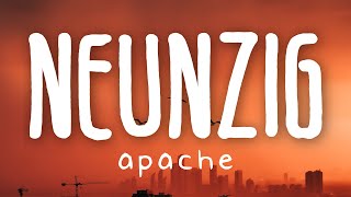 Apache 207  Neunzig Lyric Video [upl. by Ainniz]