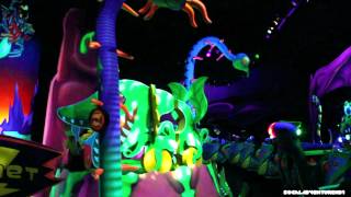 Buzz Lightyear Astro Blasters Full HD RideThrough  POV  Disneyland [upl. by Cargian668]