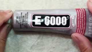 How To Use E6000 Glue In Jewelry Making [upl. by Verada]