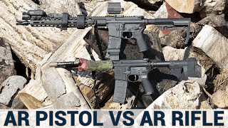 AR Pistol VS AR Rifle What Should You Pick [upl. by Antin]