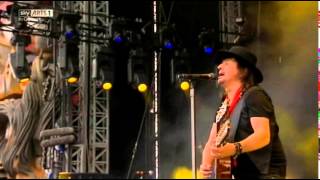 Richie Sambora  Wanted Dead or Alive  Download Festival 2014 [upl. by Celtic6]