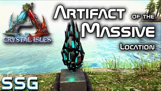 ARK Crystal Isles Artifact of the Massive Location [upl. by Moneta]