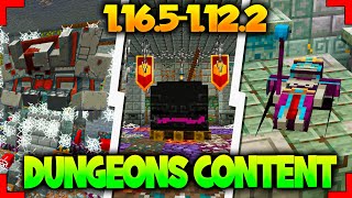 DUNGEONS CONTENT MOD para Minecraft 11651122EstructurasBossesMobsArmasArmadurasDecoracion [upl. by Merridie656]