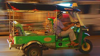 Thailand Tuk Tuk Rides Bangkok TukTuks Fun Three Wheeled Travels [upl. by Assiroc592]