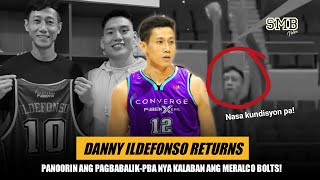 FIRST GAME BACK AFTER 8 YEARS DANNY ILDEFONSO PBA COMEBACK [upl. by Kcirrek]