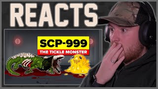 Royal Marine Reacts To SCP999  The Tickle Monster SCP Animation [upl. by Sixel]