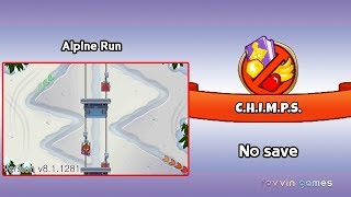 BTD6 알프스 등반 CHIMPS 모드 alpine run CHIMPS [upl. by Eerak]