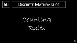 Discrete Math  611 Counting Rules [upl. by Fia]