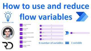 Power Automate flow variables  How to use them [upl. by Elocyn]