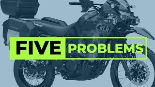 5 Big Problems with the ReDesigned 2022 Kawasaki KLR650 [upl. by Haerr]