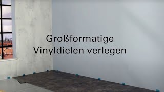 Parador Vinyl Großformat richtig verlegen [upl. by Cash]