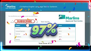 Marlins Test For Seafarer Score 97 [upl. by Oleic]