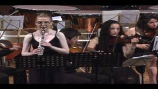 ECESU SERTESEN  Aaron COPLAND Concerto for Clarinet and String Orchestra with Harp and Piano [upl. by Tada]